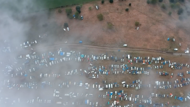Teknival 2019, DJI Spark, les vues aériennes