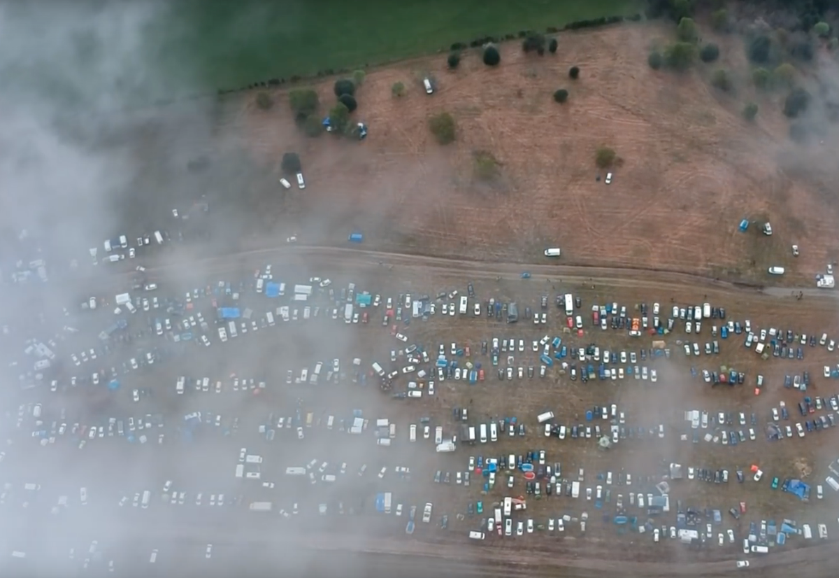 Teknival 2019, DJI Spark, les vues aériennes