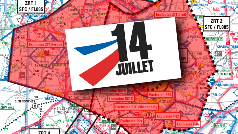 14 juillet 2019 : modification des interdictions de vol