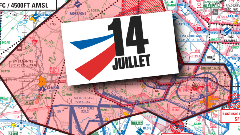 Le Mans, Châteaudun, Orléans : les interdictions de vol