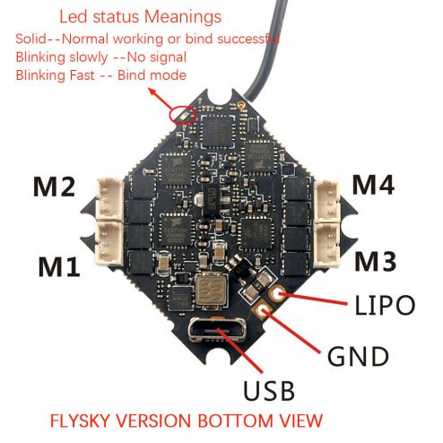 eachine crazybee f4 pro v3 flysky bas