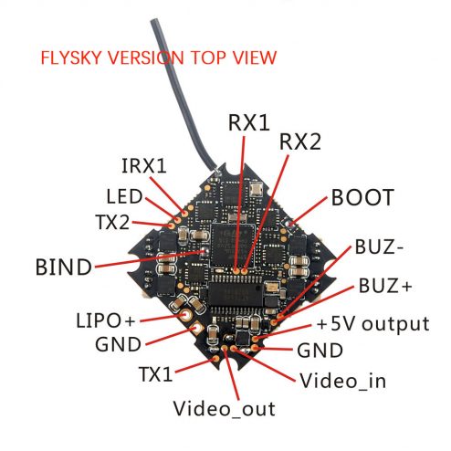 eachine crazybee f4 pro v3 flysky haut