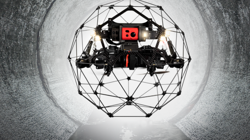 Flyability Elios 2, présenté à Paris