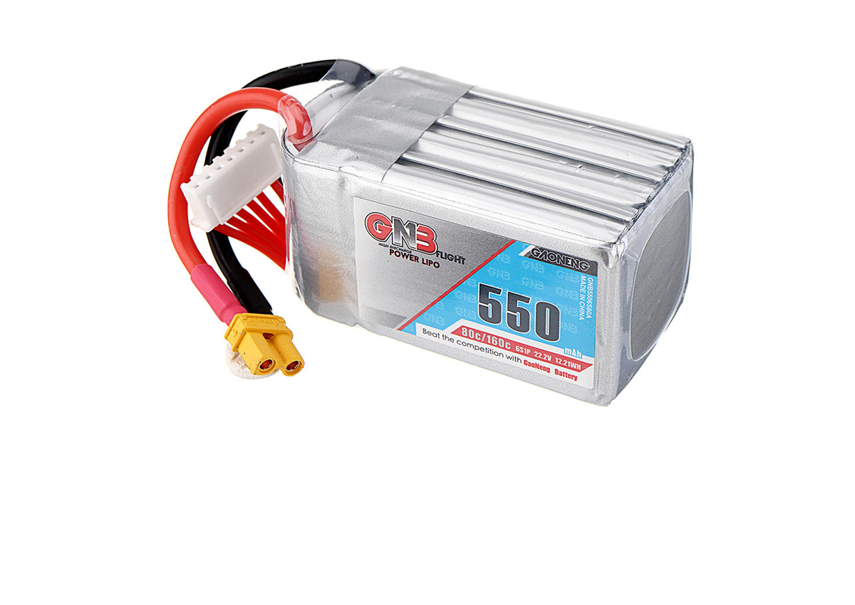 Gaoneng GNB 22,2V 550 mAh 80C 6S