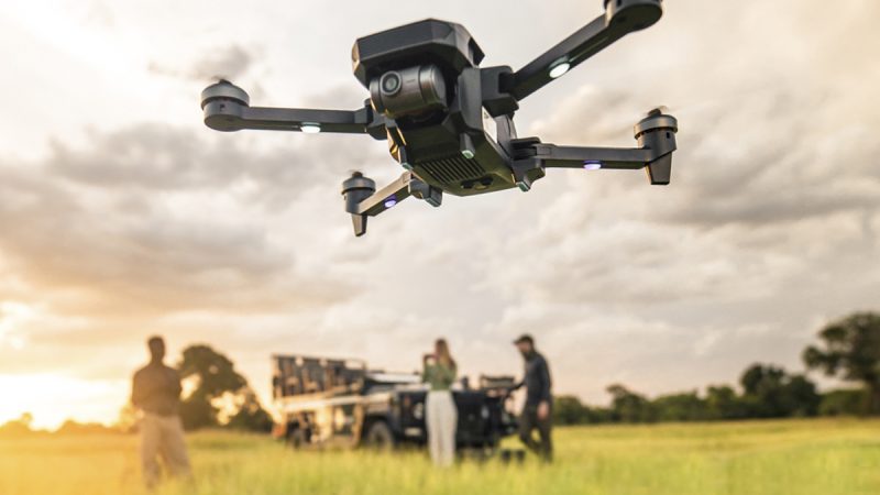 Yuneec Mantis G, en approche