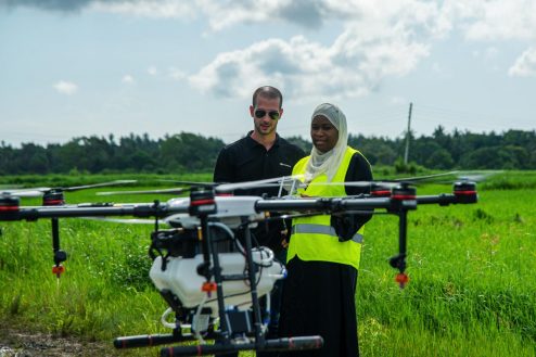 DJI Agras MG1 S Spray Drone training 1200