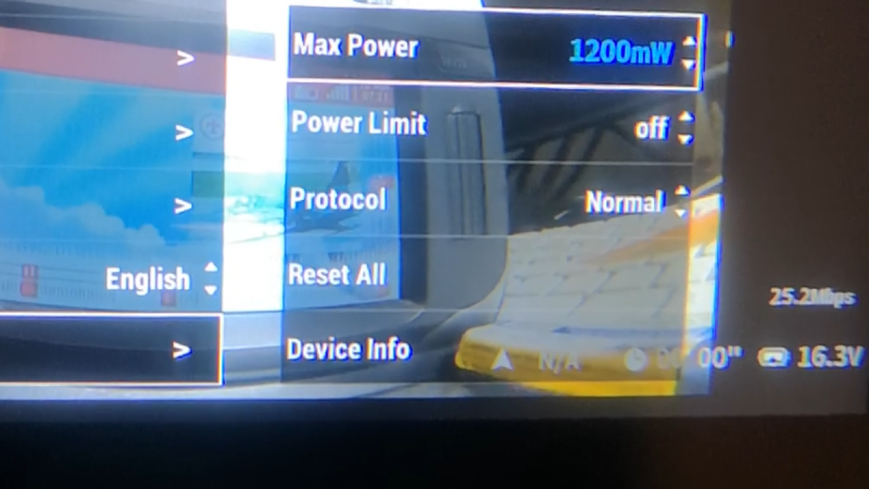 DJI Digital FPV System : émission à 1200 mW !
