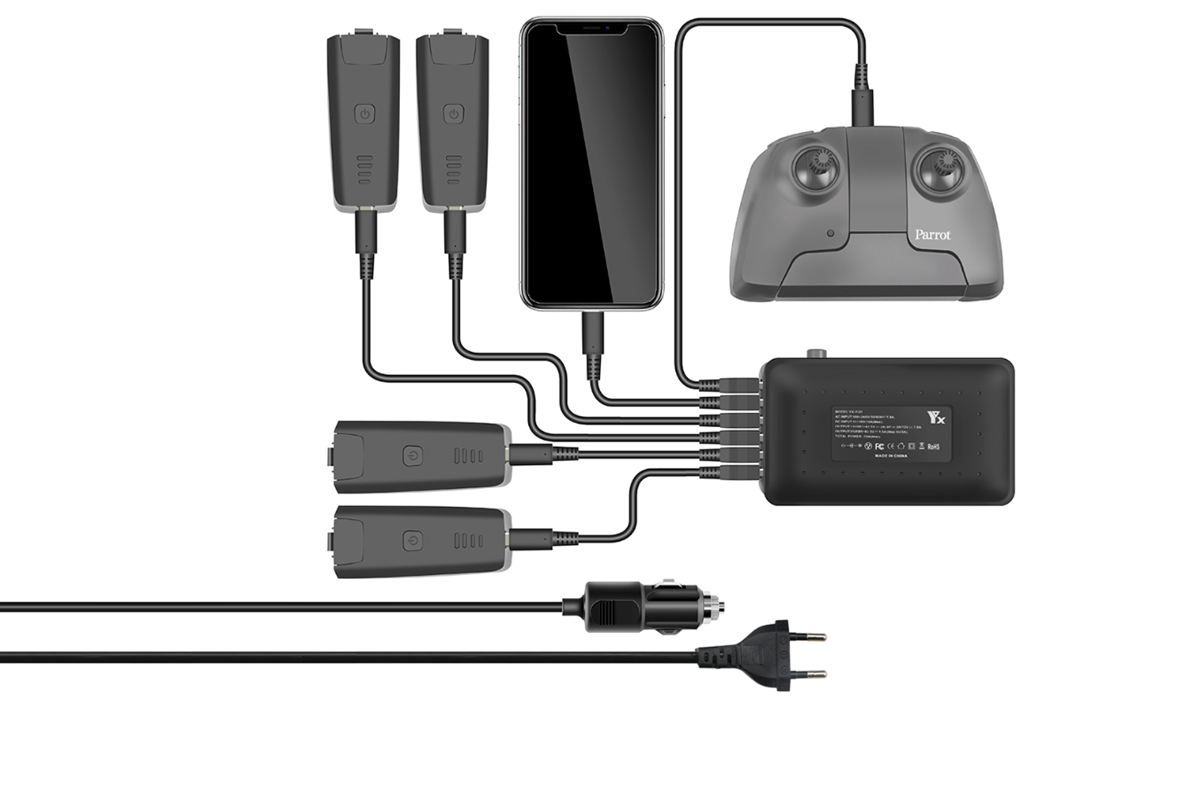 6 in 1 Multi Charging Hub pour Anafi