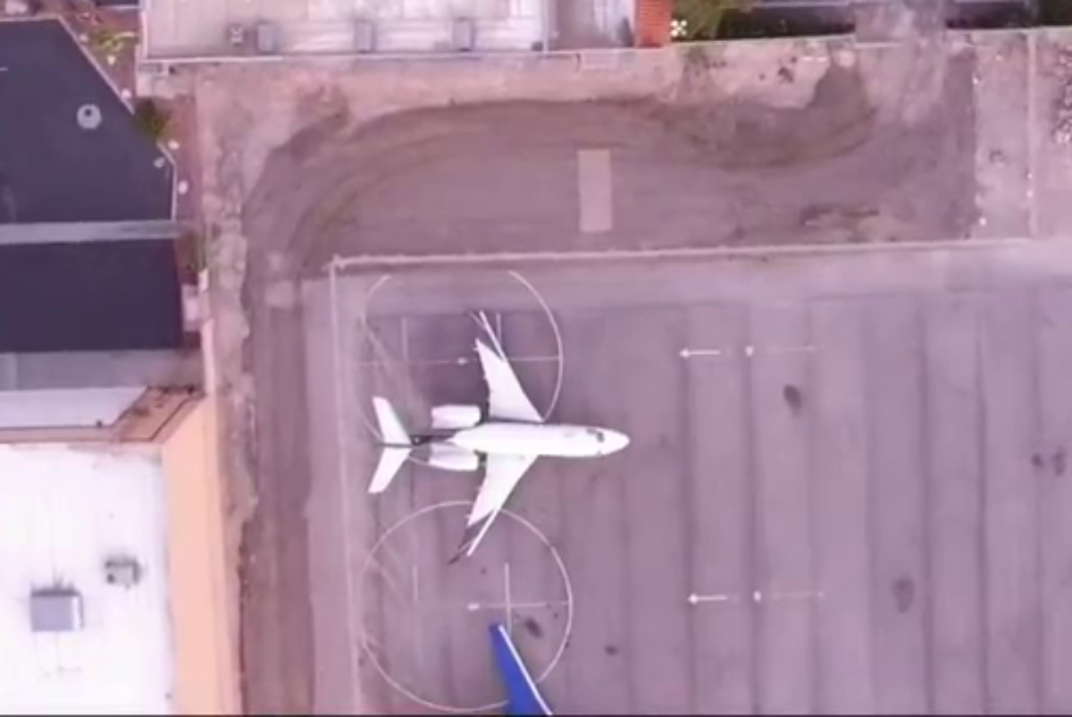 Atterrissage d’un Phantom 3 sur l’aéroport de Las Vegas