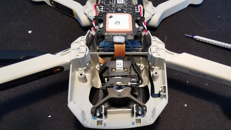 A l’intérieur du DJI Mavic Mini