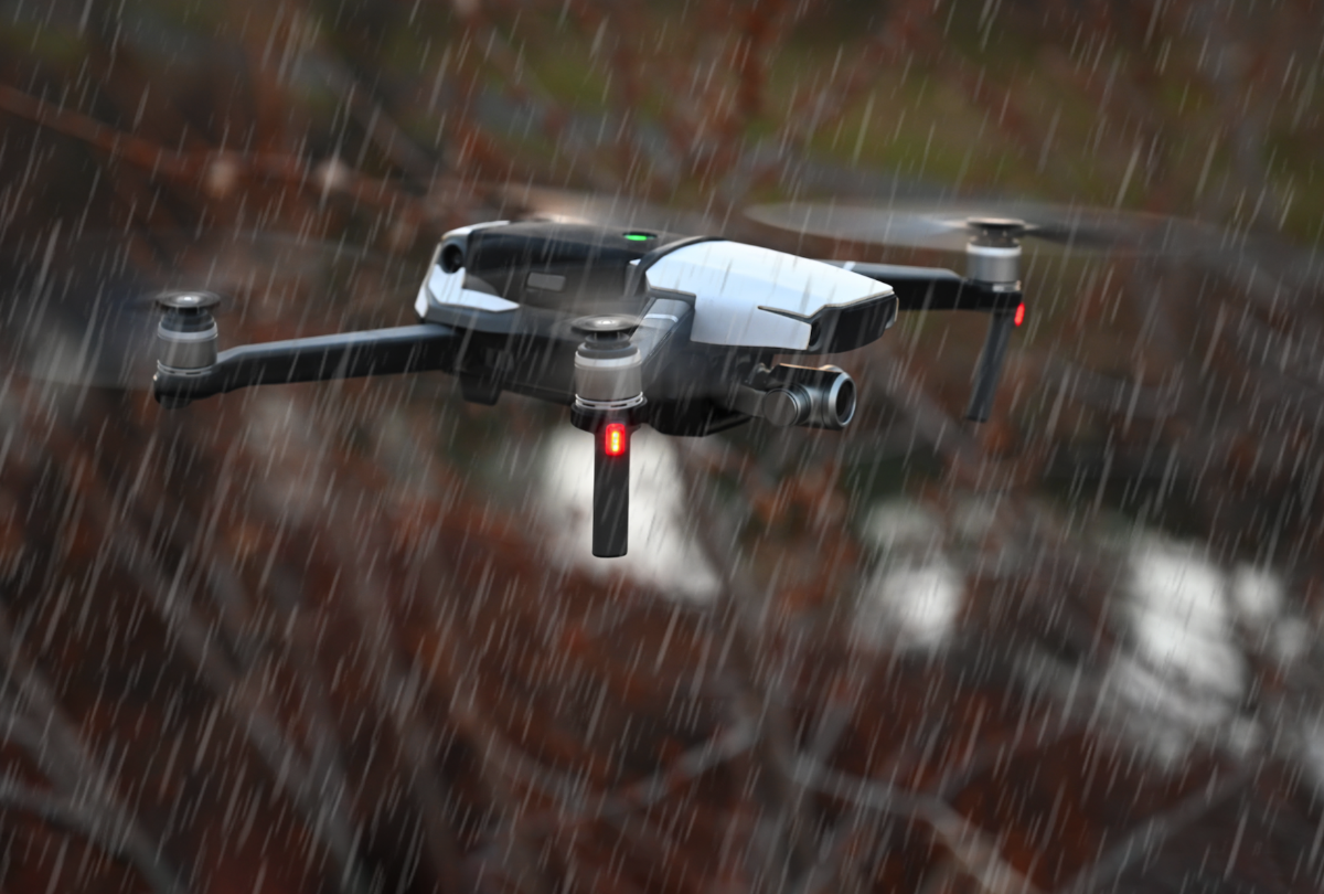 Phantom Rain Wet Suits : voler sous la pluie avec un appareil de DJI