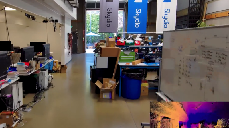 Balade dans les bureaux de Skydio