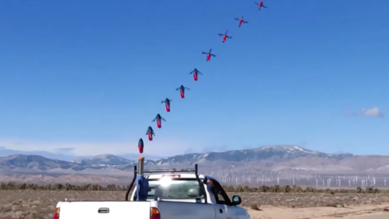 Caltech et NASA JPL : Squid, le multirotor balistique