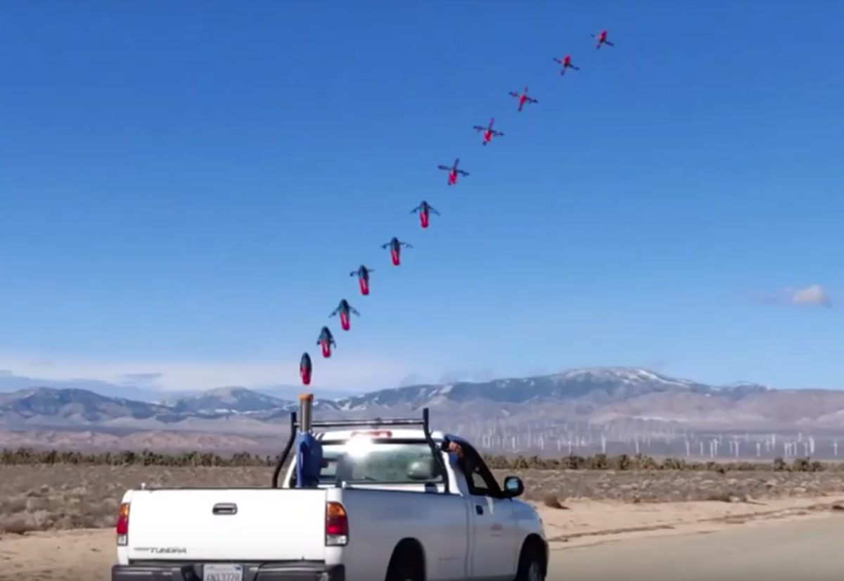 Caltech et NASA JPL : Squid, le multirotor balistique