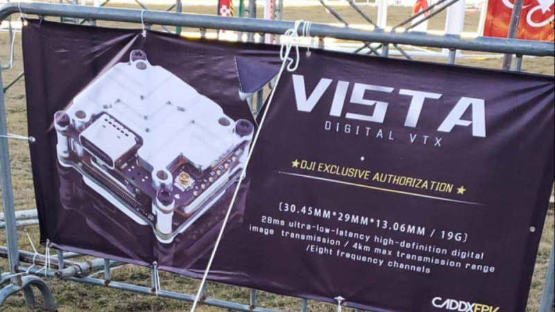 Caddx Vista, compatible DJI FPV system !