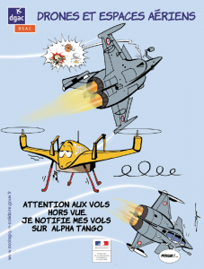 drones vols bas rafales