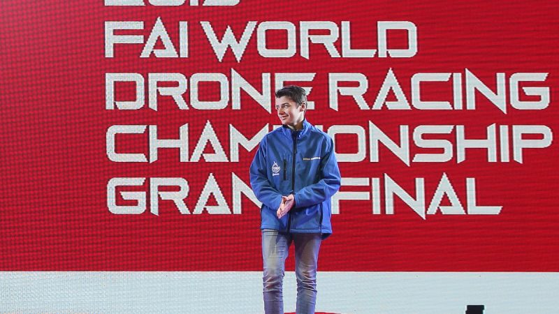 Killian Rousseau à la 3e place du World Drone Racing Championship