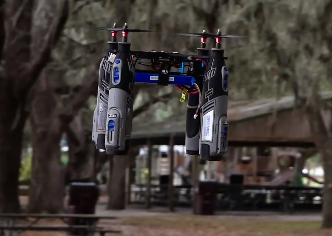 Rotor Riot : le Dremel drone - Helicomicro