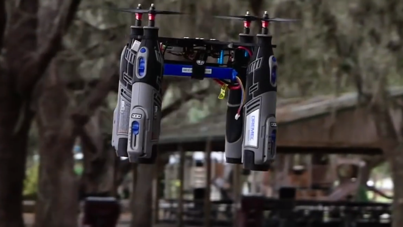 Rotor Riot : le Dremel drone