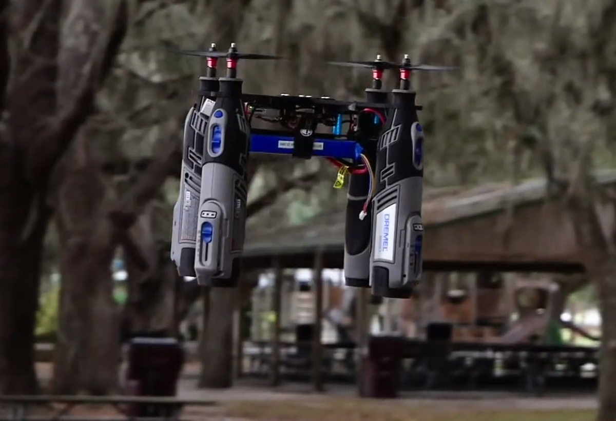 Rotor Riot : le Dremel drone