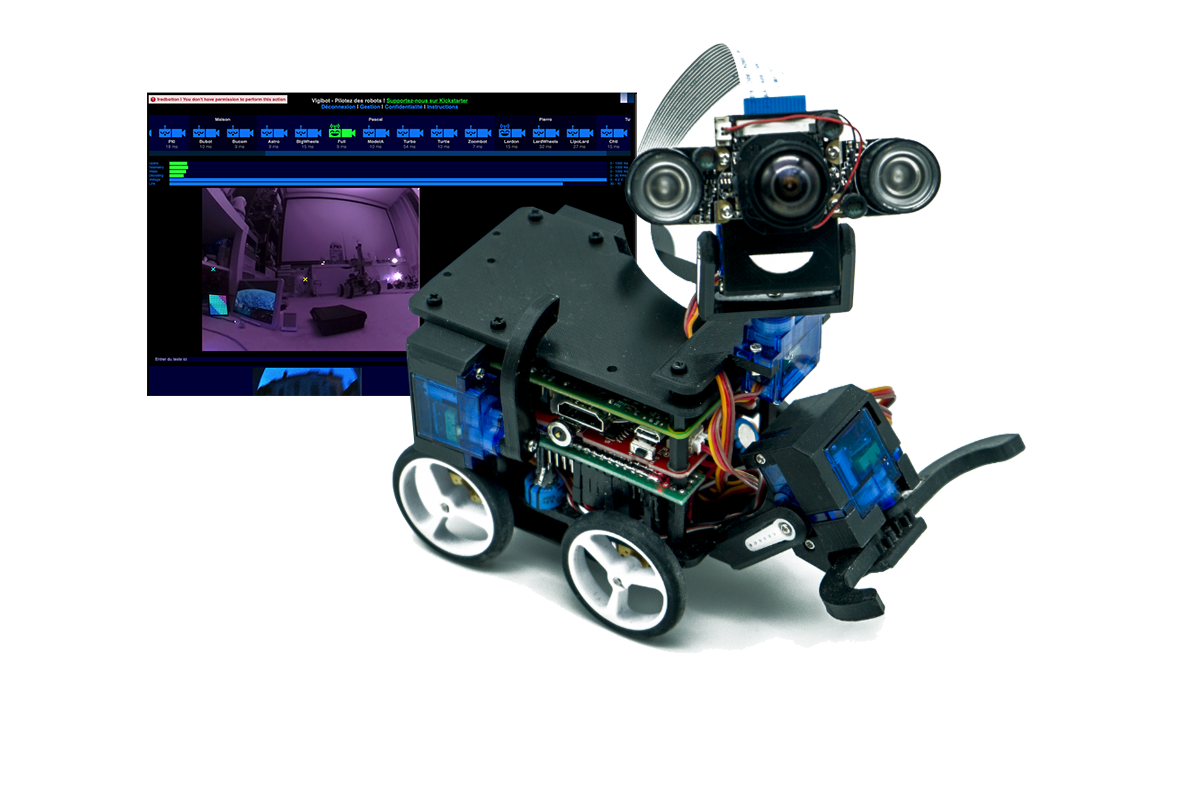 Le projet Vigibot et son robot Minus, sur Kickstarter