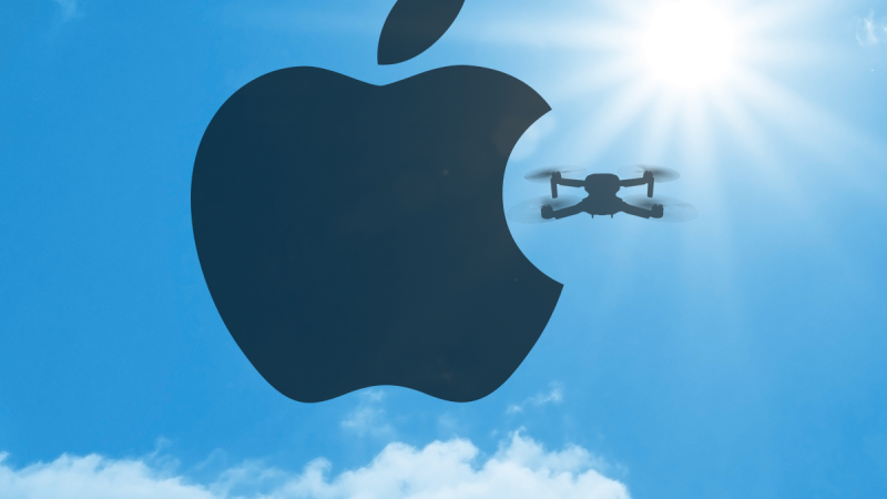 Apple s’intéresse aux drones opérés en 4G et 5G