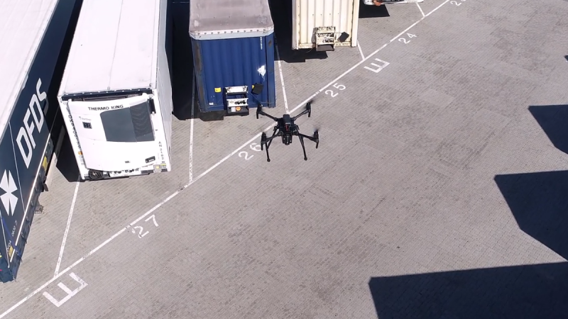 DJI : gestion portuaire assistée par des drones