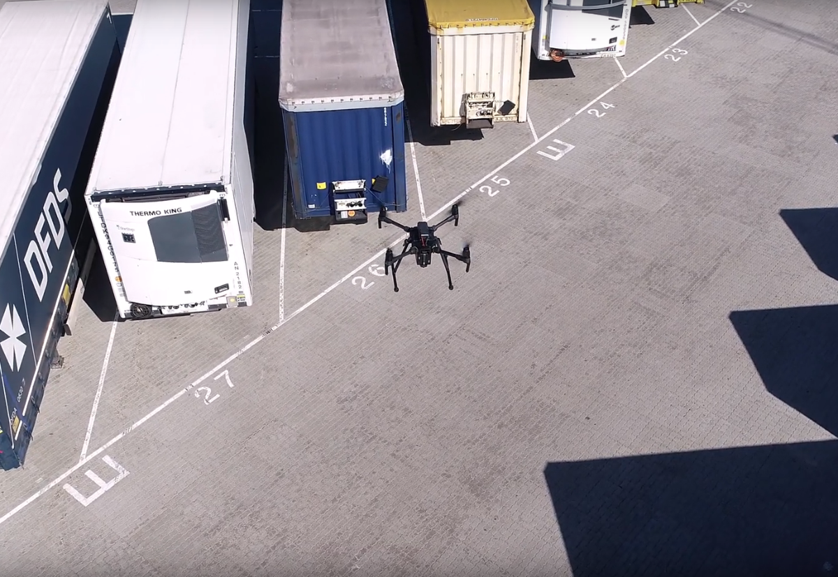 DJI : gestion portuaire assistée par des drones