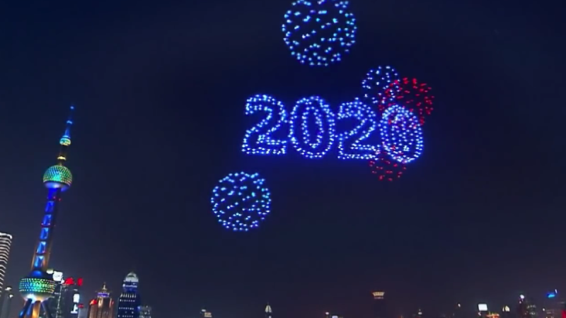 Shows de drones pour le 31 décembre 2019 : la face cachée