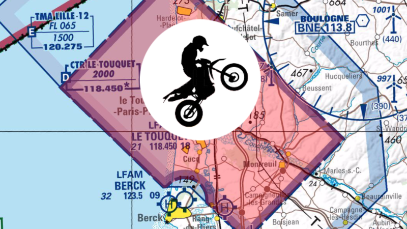 Enduropale du Touquet : les interdictions de vol