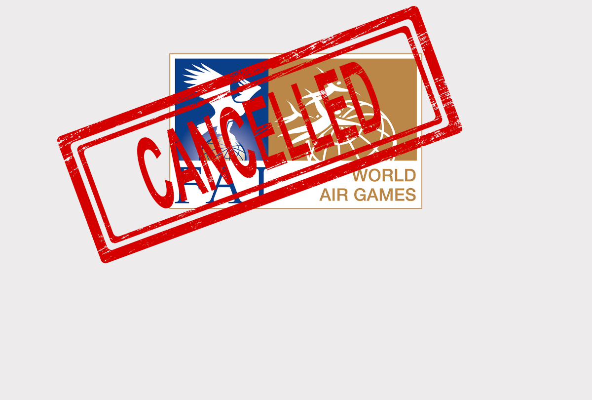 FAI : annulation des World Air Games 2022