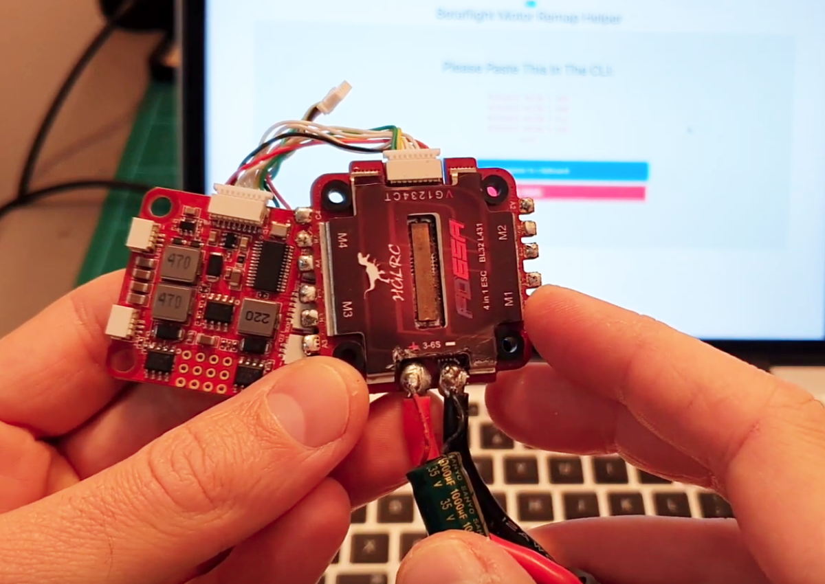 Gal Kremer : Betaflight Motors Remapping Tool