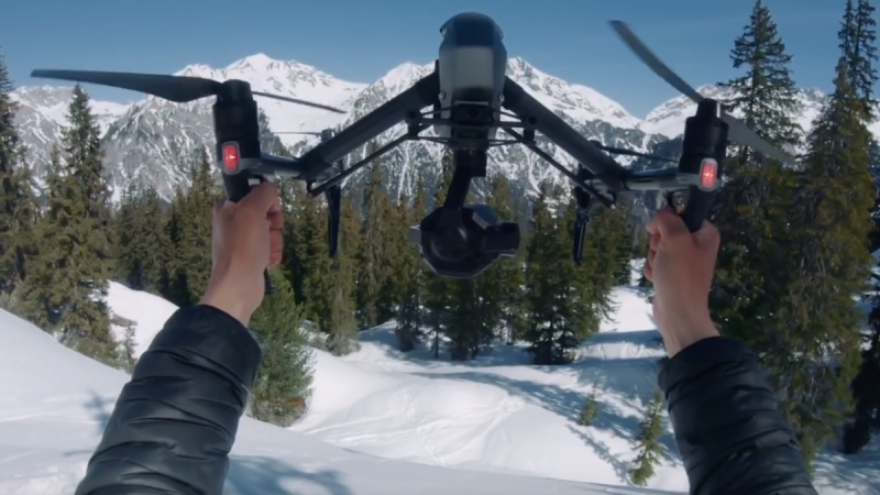 Red Bull : The making of Driven – les drones et le snowboard