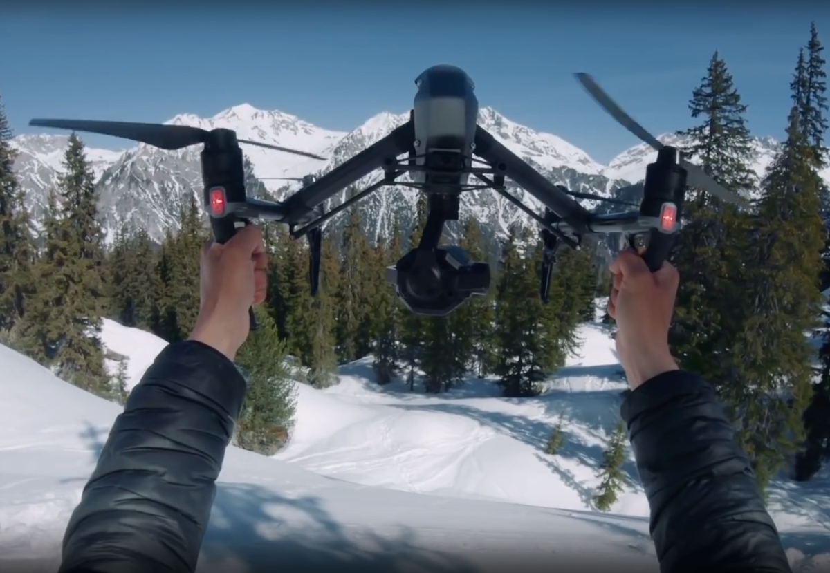 Red Bull : The making of Driven – les drones et le snowboard