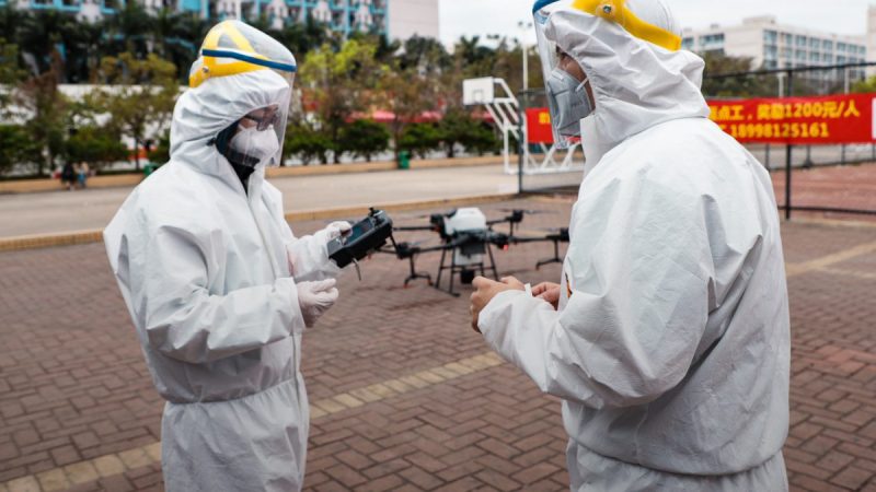 DJI, le drone Agras et le Covid-19