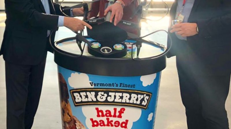 Les glaces Ben & Jerry’s livrées en drone ?