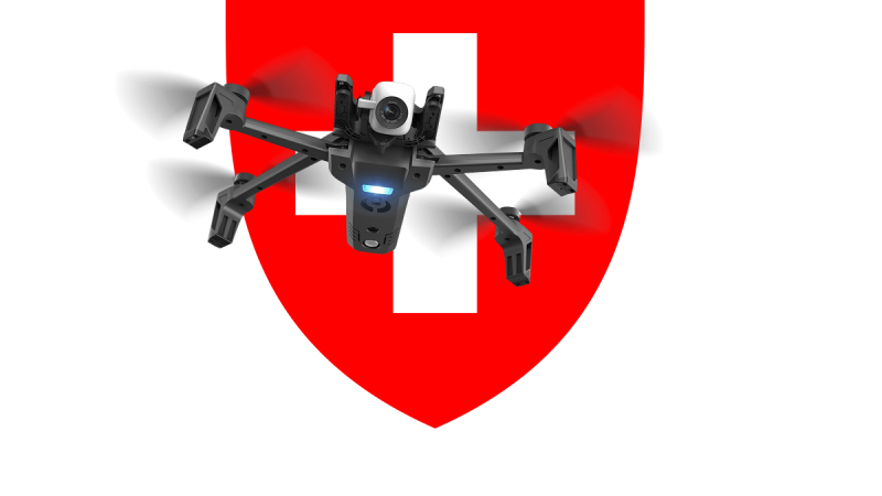 Parrot va équiper l’armée suisse avec des microdrones