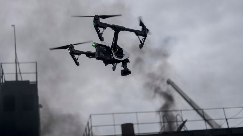 Lutte contre les incendies : partenariat DJI et Rosenbauer