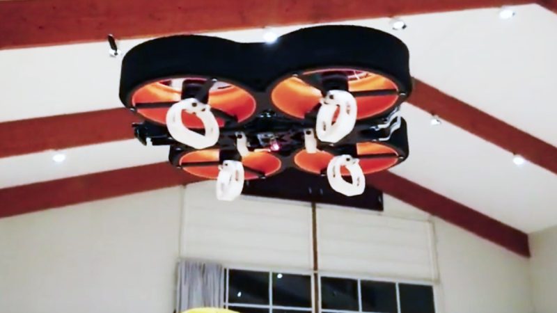 Le Cinewhoop d’initiation imaginé par le club SMR