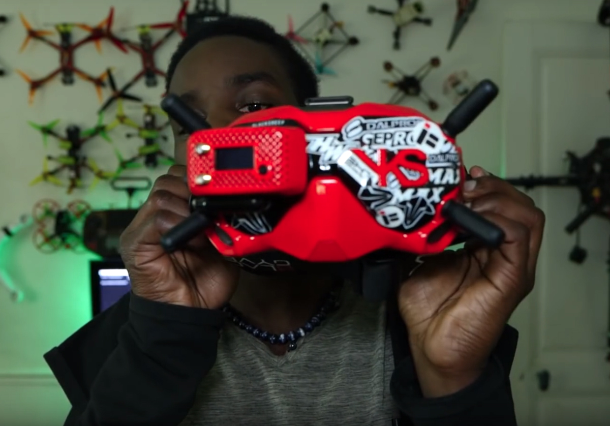 YKS : customiser les lunettes DJI !