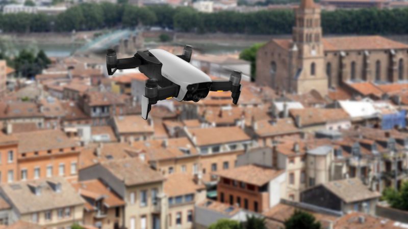Survol illégal à Toulouse : saisie et confiscation du drone