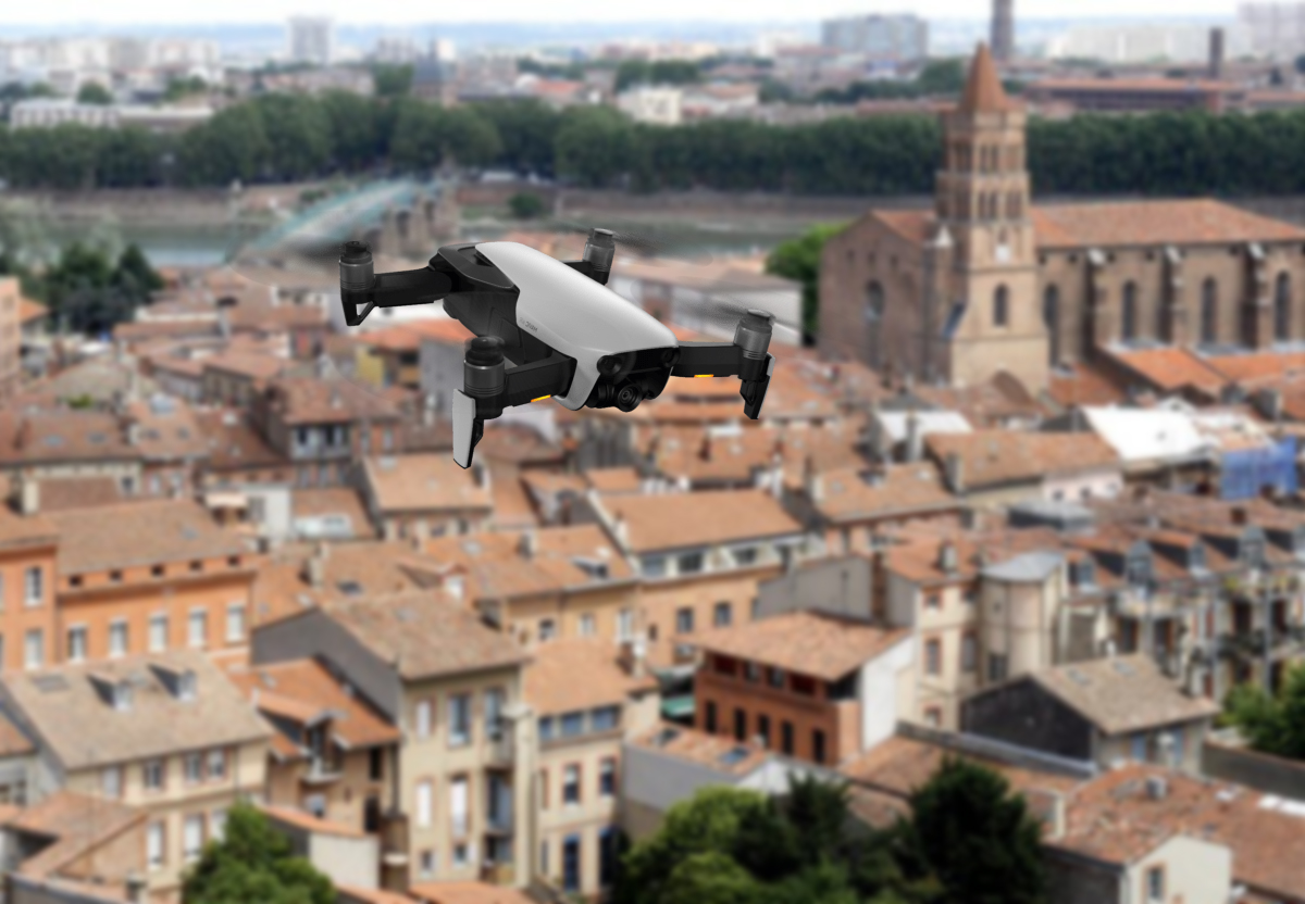 Survol illégal à Toulouse : saisie et confiscation du drone