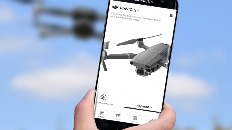Petit miracle : DJI GO 4 pour Android est traduit en français !