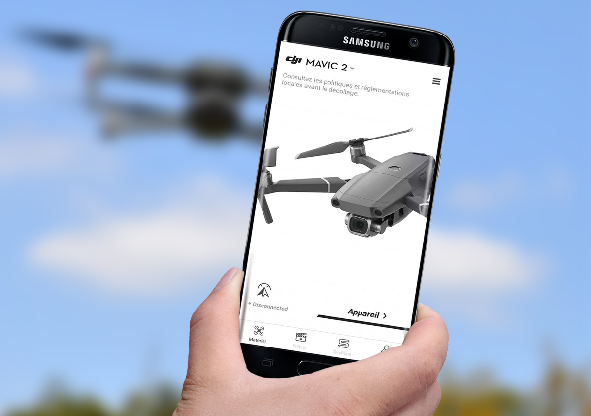 Petit miracle : DJI GO 4 pour Android est traduit en français !