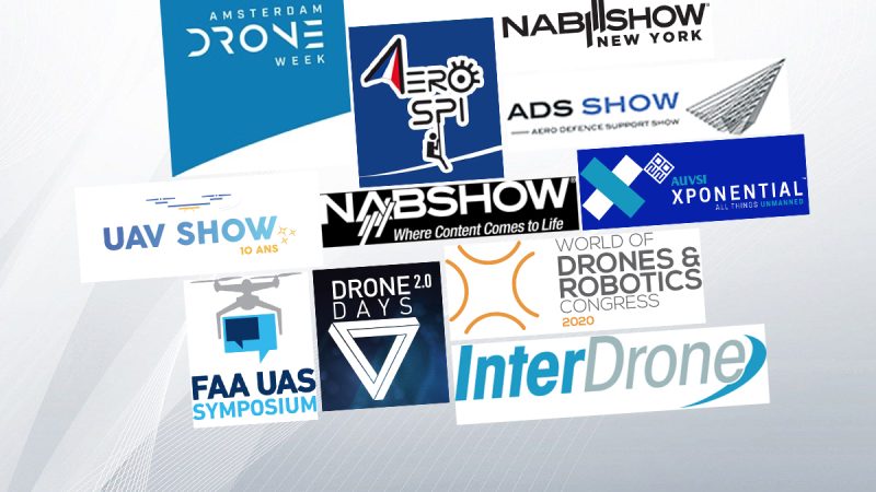 Les événements drones en 2020 ?