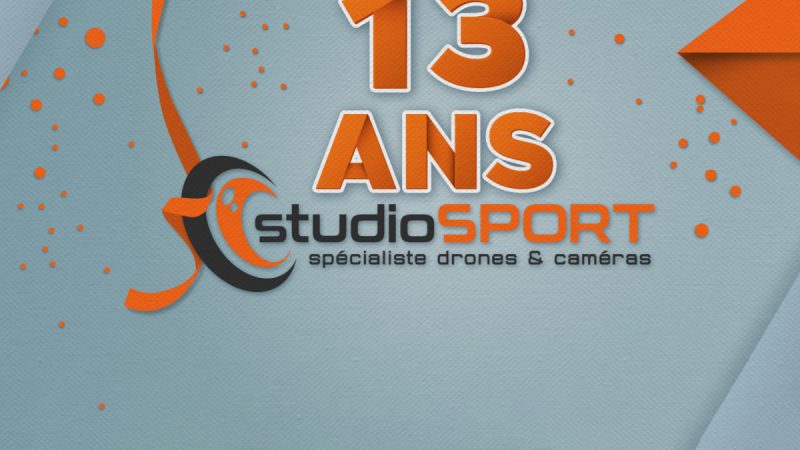 Concours  13 ans de Studiosport : un Mavic Air 2 de DJI à gagner