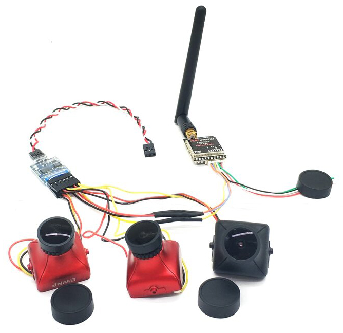 FPV Dual Camera System - Helicomicro