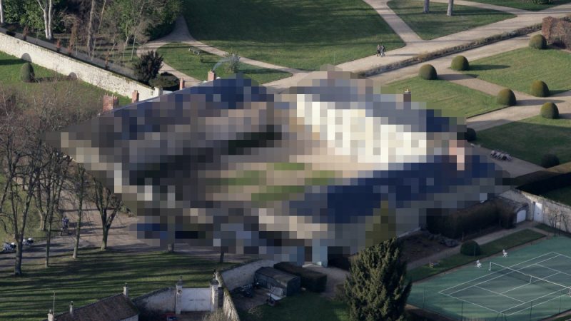 Survol de la Lanterne avec un drone