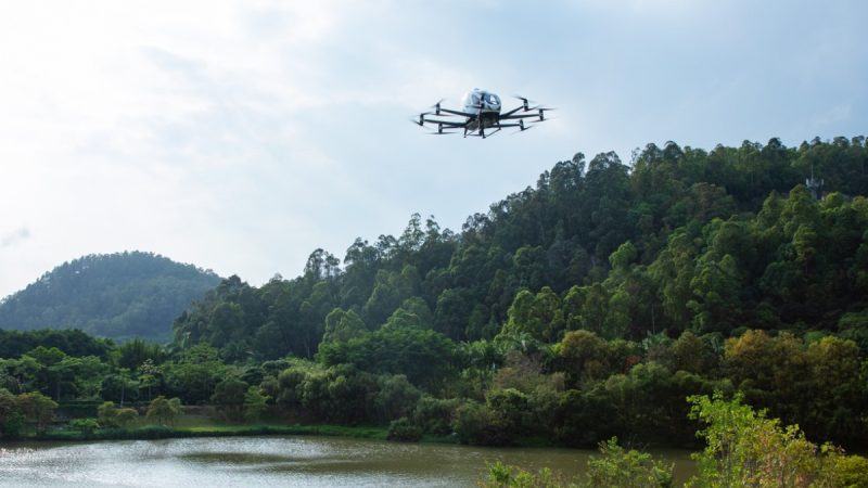 EHang va transporter des touristes en Chine