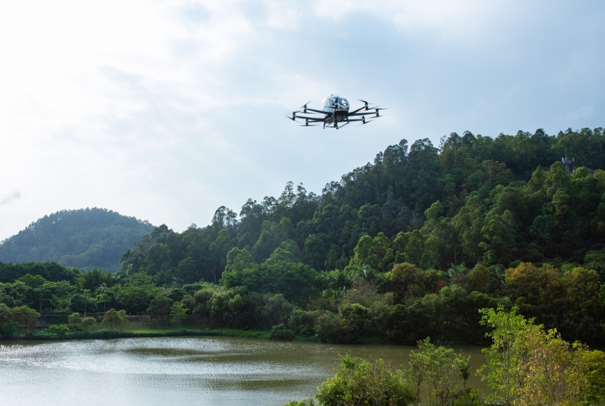 EHang va transporter des touristes en Chine